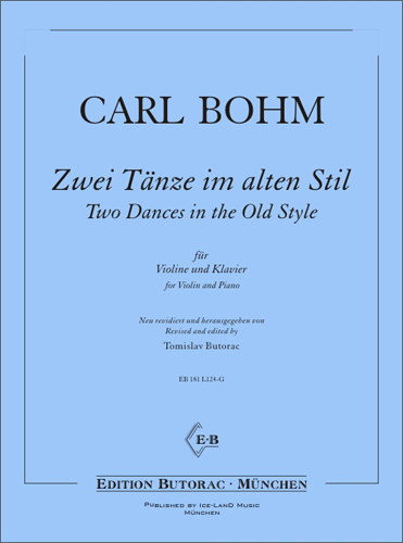 Cover - Bohm, Two Dances in the Old Style